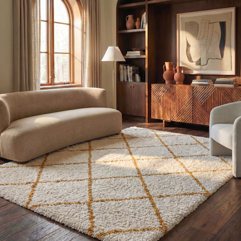 Araujo-Espichan Performance Geometric Rug, Rectangle 8' x 10'