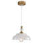 Luminaire suspendu en verre 1 lumière-126816009