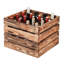 Bharat Floor Wine Bottle Rack Brown