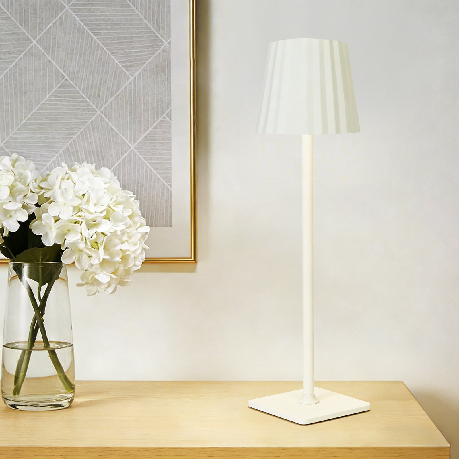 Lidia Rechargeable LED Table Lamp