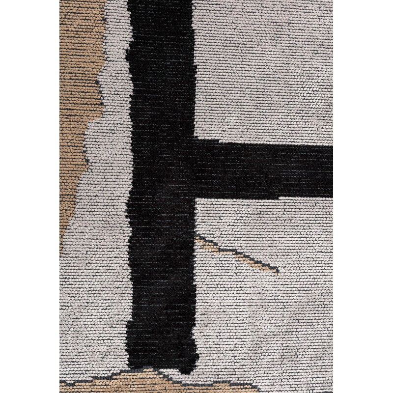 Rapture Abstract Area Rug, Rectangle 6'7" x 9'10"