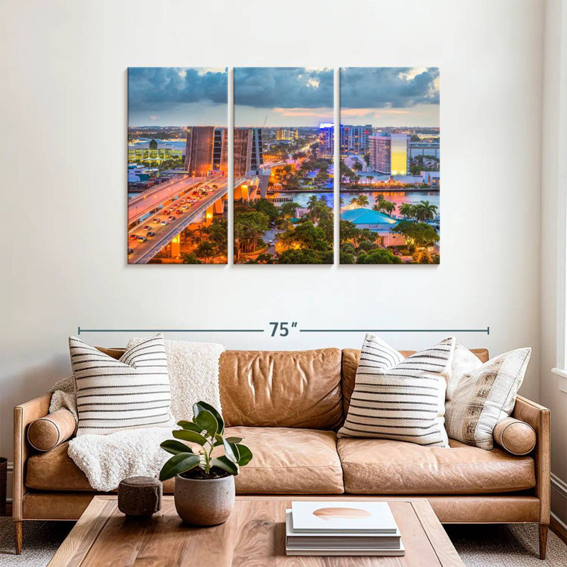 Pont-levis Nicci Fort Lauderdale, H 36 po x l 57 po