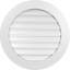 Évent à pignon rond en uréthane fonctionnel à fixation ronde, apprêté-113702969