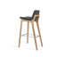 Tabouret de bar et de comptoir en bois de frêne naturel Pera-92436525-92436523