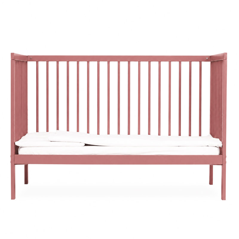 Mini Cot Bed, Dusty Rose