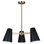 Basanti 3 - Light Dimmable Kitchen Island Linear Chandelier