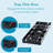Patriot Plastic, Mailbox Mounting Board, Black