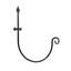 Caziyah Metal Hook Plant Stand