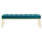 Loft Tufted Vegan Leather Bench by Modway-1977200483-1977200477