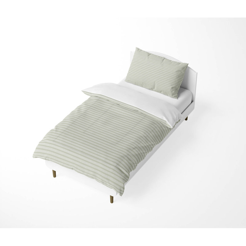 Ensemble d'édredon léger Stia, Vert clair