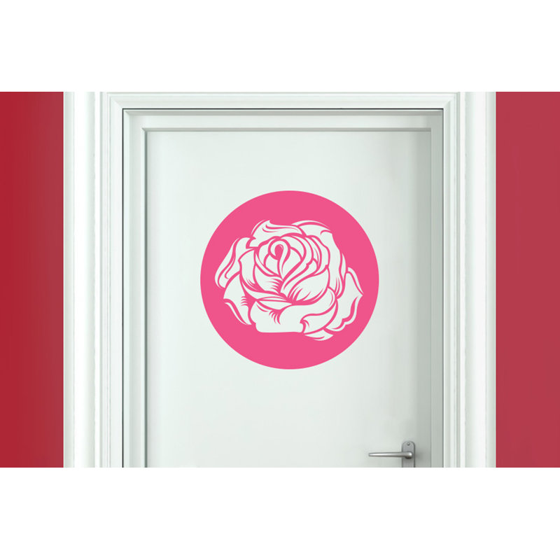 Plants & Flowers Wall Decal, Pink