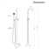 Single Handle Floor Mounted Tub Faucet