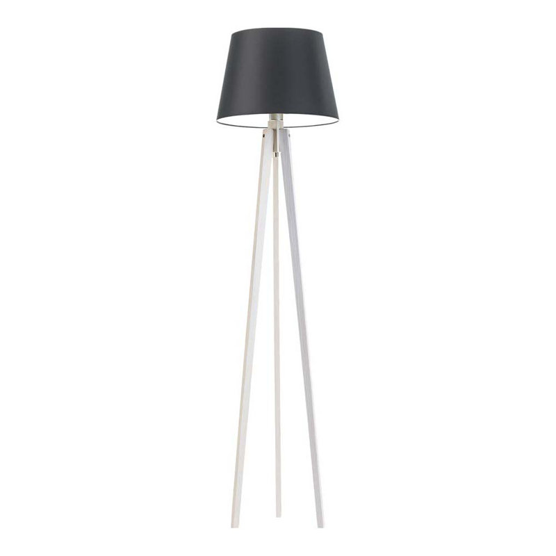 Araby 158cm Tripod Floor Lamp, Black, White