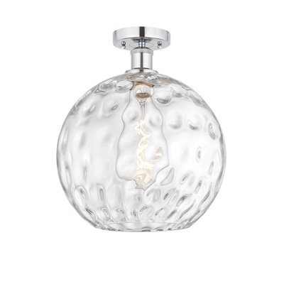 Cindi Glass Semi Flush Mount