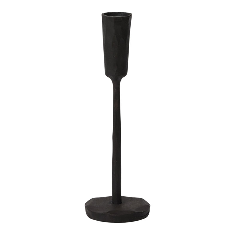 8" metal tabletop candlestick Amoy, H 8 po x l 2,5 po x P 2,5 po