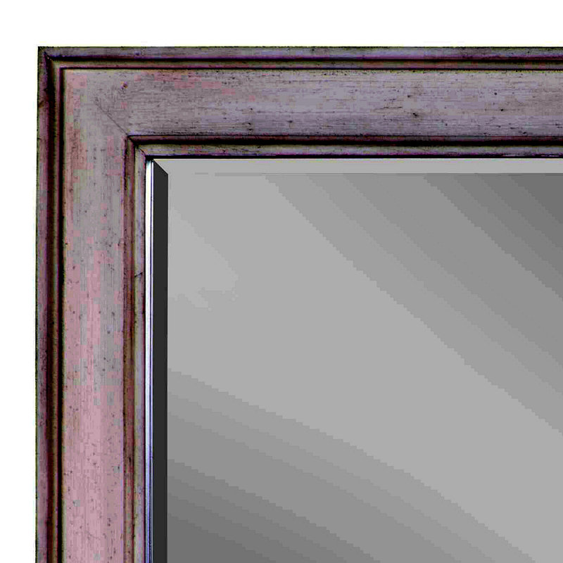 Katia Weathered White Finish Mirror