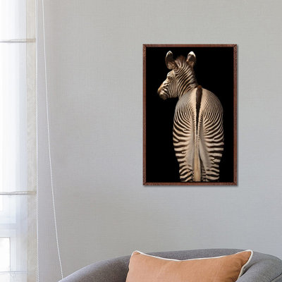 Grevy's Zebra At The Lee G Simmons Conservation Park And Wildlife Safari Near Ashland, Nebraska 1 Piece Wall Art on Canvas