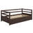 Shantee Twin Size Wooden Daybed with Trundle-1804737953