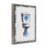 Cadre flottant de toilette Vintage Chinoiserie, design par lettré et doublé