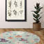Tapis tressé clair nuit tombée-106464393