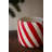  Christmas Concrete Candy Cane Planters – Set of 3 Decorative Pots – 7" Tall