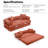 Foldable Compression Floor Sofa Bed – No Assembly-91163151-91163166