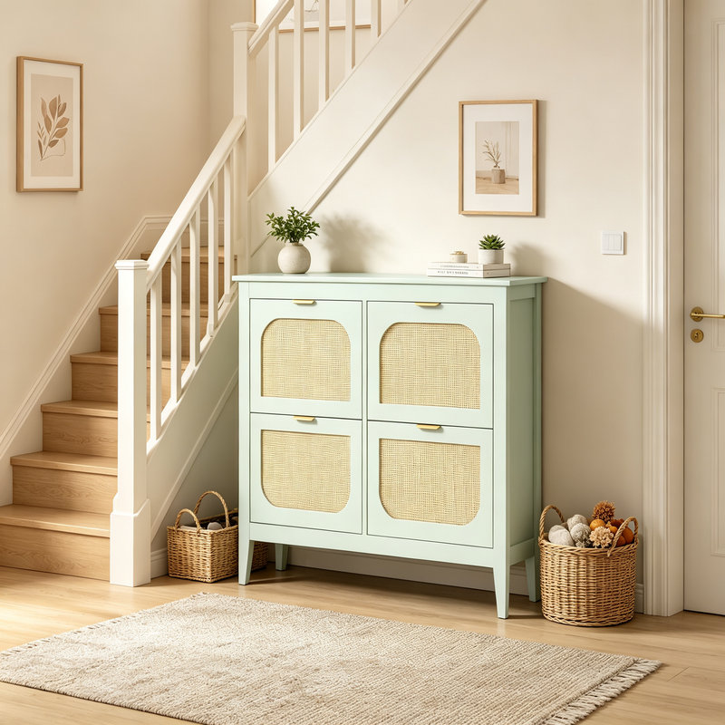 20 Pair Flip Down Shoe Storage