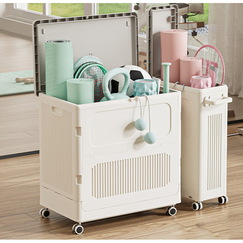 Laundry Hamper And Waste Basket Set