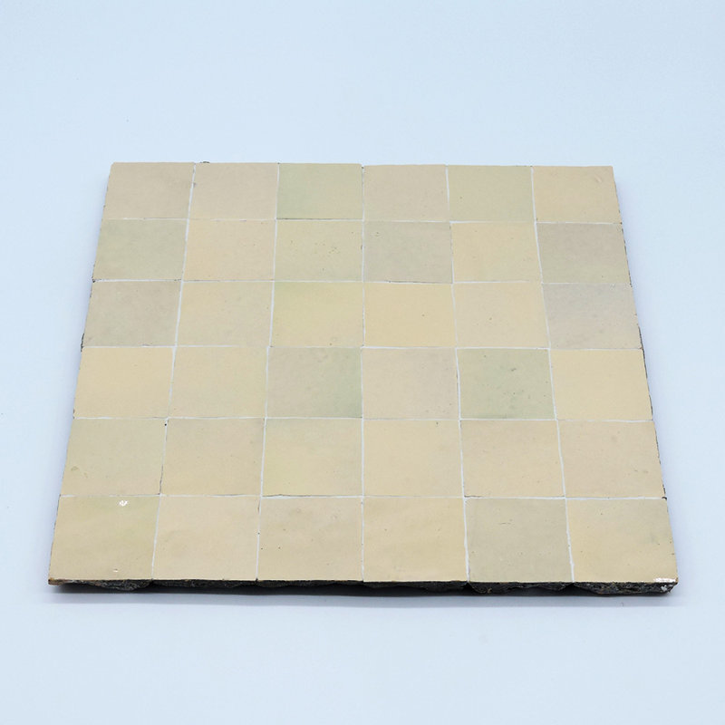 12" x 12" Terra Cotta Grid Mosaic Wall & Floor Tile