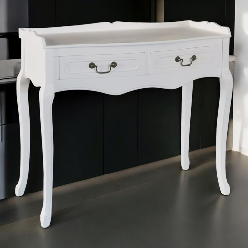 90cm Solid Wood Console Table