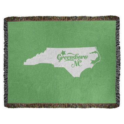 Jeté en coton greensboro north caroline