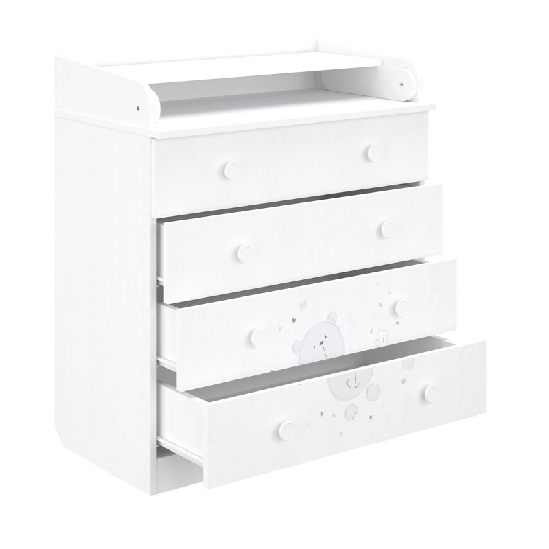 Changing dresser 800 Design line, Teddy White
