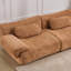 Canapé modulaire Boneless - Chenille à assise profonde 3 + 1 places avec 3 coussins, très grand canapé de salon confortable pour chambre ou appartement-443921868