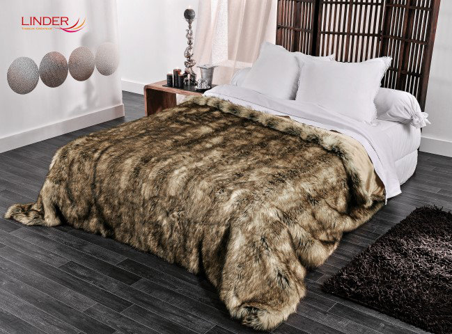 Dandridge Animal Print Bedspread, 230 x 250 cm