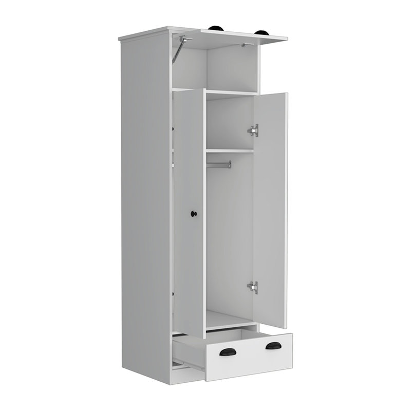 Armoire Dumas, chambre à coucher, Blanc