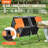 37 Gallons Polypropylene Tumbler Composter