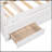 Daybed With Trundle And Drawers, Twin Size-630202043
