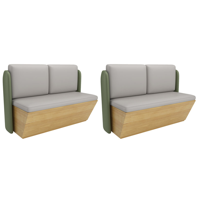 Banc rembourré en similicuir