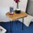 Estrellas Solid Wood Top End Table