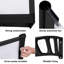 Dakota Fields 190 cm W x 100 cm D Retractable Door / Window Awning-1877691177