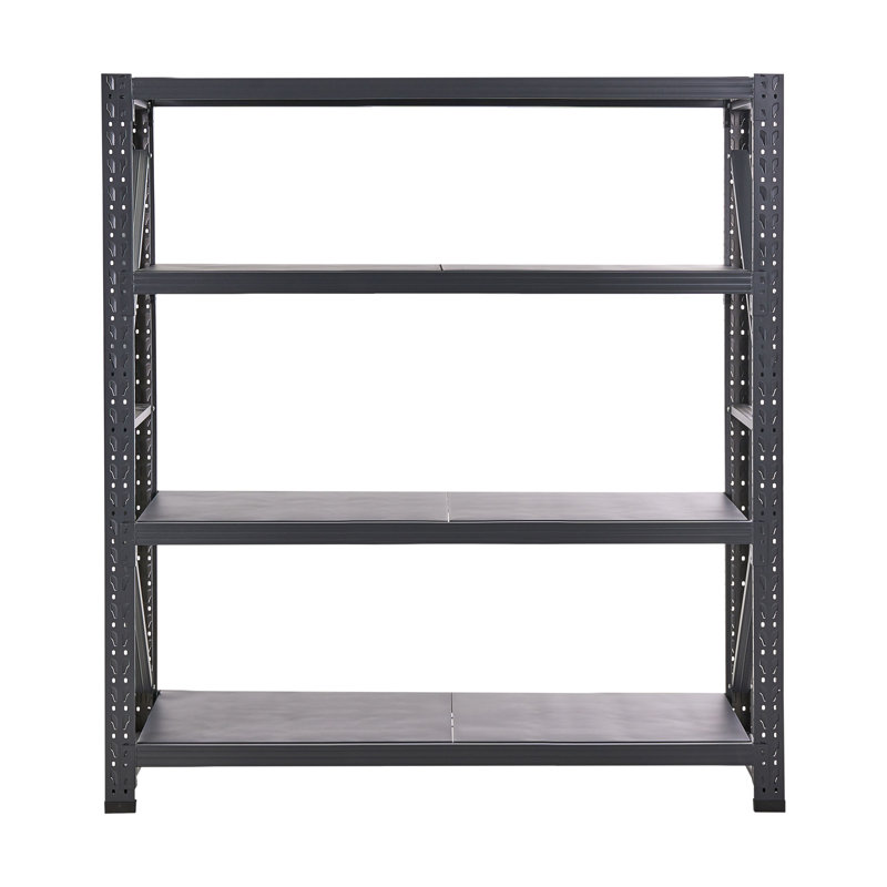 Steel Basic Storage System, 200cmH x 200cmW x 60cmD, Black