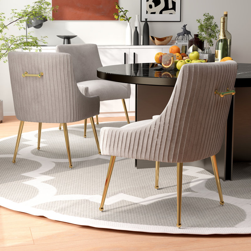 Chaise de salle à manger Baudel, Gris
