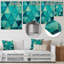 - Art mural en métal formes abstraites-99556596