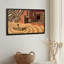 Art sur toile, figure sur un banc-133046788