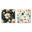 Justin - Ensemble de 2 collages carrés abstraits-101861156-101861152