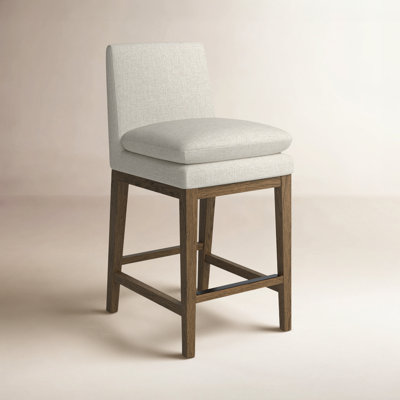 Tabouret de comptoir rembourré Bethea