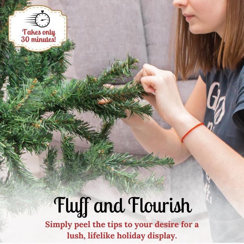 Artificial Christmas Tree, 4' H