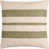 Beige clair / rayé vert gazon sélectionné