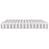 Gray/White Stripe