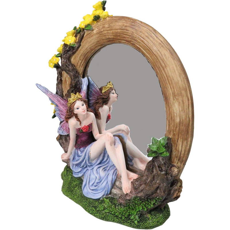 Magnifique figurine de miroir de table